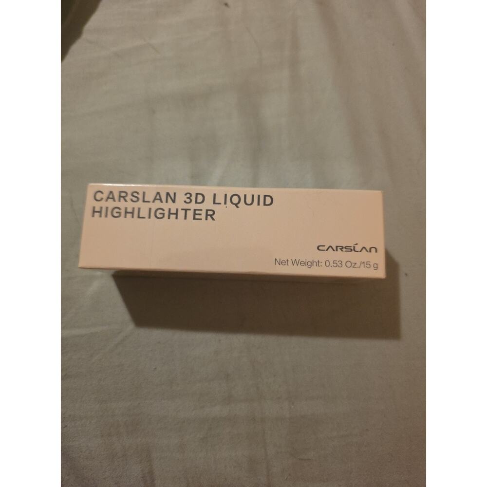 CARSLAN 3D Liquid Highlighter Makeup, 0.53 Ounce 02 Champagne NEW!